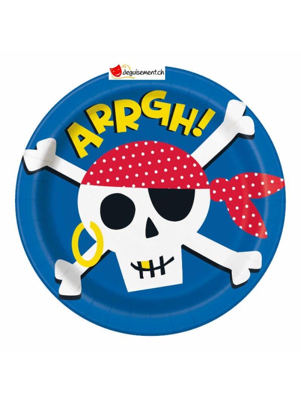 Ahoy Pirates fun plates