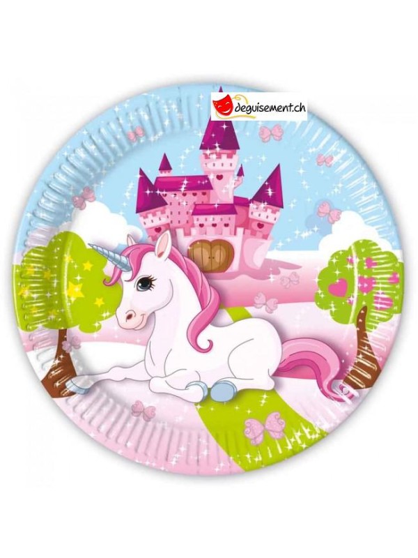 Unicorn plates