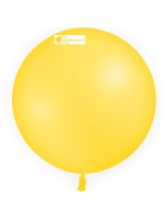 Ballon jaune-orange standard 90cm