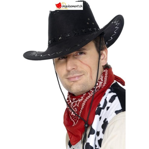 chapeau cowboy noir