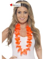 Collier Hawaïen orange
