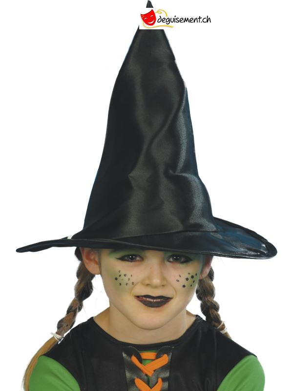 Chapeau Sorciere Noir Enfant