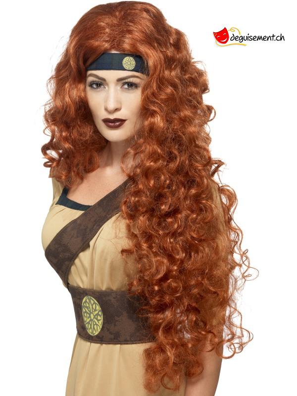 perruque-guerriere-medieval-longue-rousse